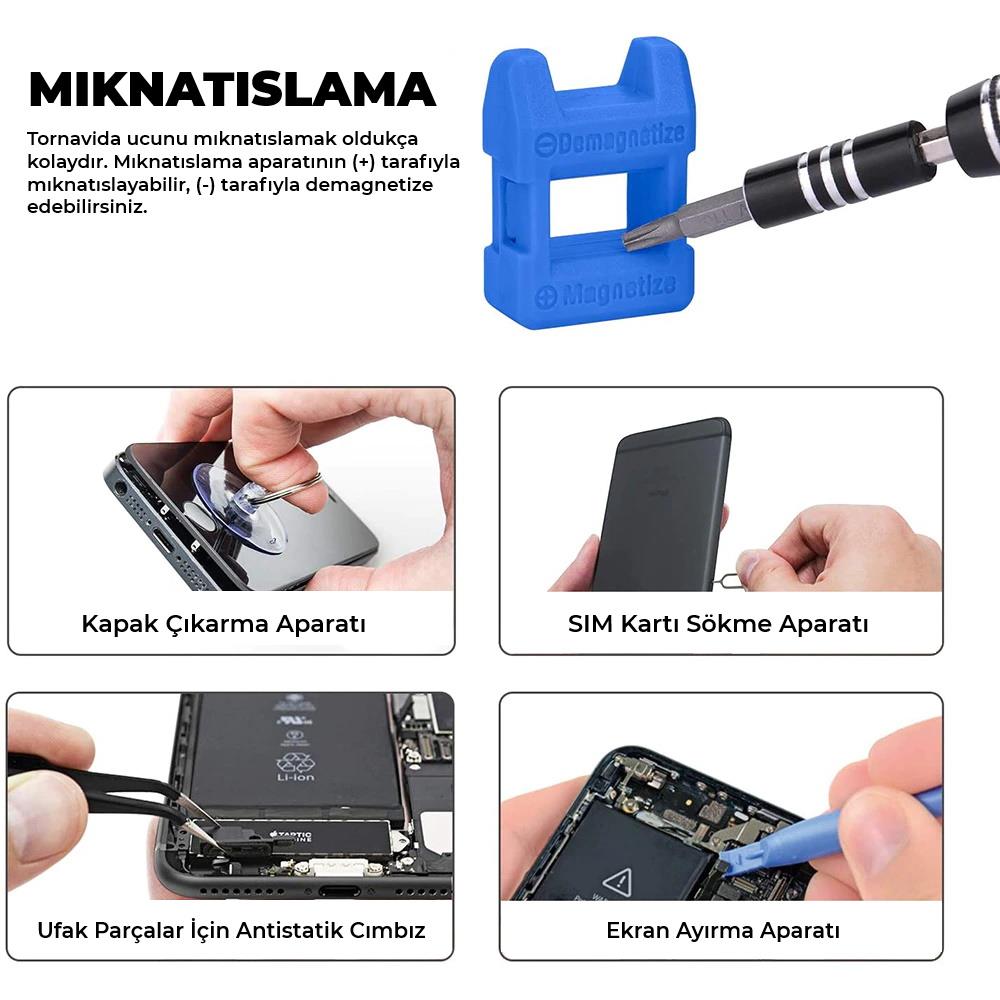 Olinman 115in1 Tornavida Seti